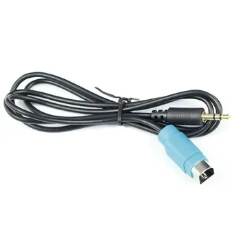 3,5 mm-es AUX csatlakozó Kábel Adapter MP3 ALPINE KCE-236B IDA-X200 Kép 4