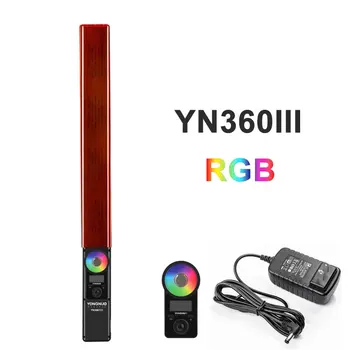 YONGNUO YN360III LED Videó Fény 3200K-5500K RGB Kézi Fény maradj a Távirányító Stúdió Szabadtéri Fotózás Kép 0