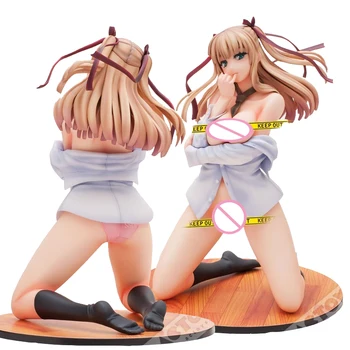 Daiki Kougyou Fuzzy Ajkak Katakura Cián Japán Anime Lány PVC akciófigura Játék Játék Szobor Felnőtt Gyűjtemény Modell Baba Ajándék