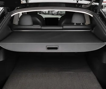 Autó Hátsó Rakomány Fedezi A Tesla Model Y 2020 2021 adatvédelmi Csomagtartóban Képernyő Biztonsági Pajzs árnyékban Auto Tartozékok Kép 1