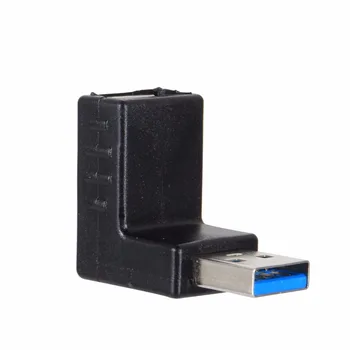 Új USB 3.0-EGY Férfi-Nő Adapter Kiterjesztését 90 Fokos Szögben Adapter Csatlakozóját a Női végpontok Felfelé GDeals-15