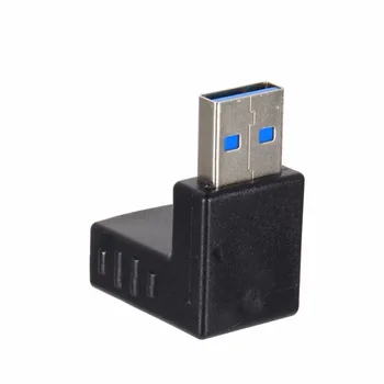Új USB 3.0-EGY Férfi-Nő Adapter Kiterjesztését 90 Fokos Szögben Adapter Csatlakozóját a Női végpontok Felfelé GDeals-15 Kép 2