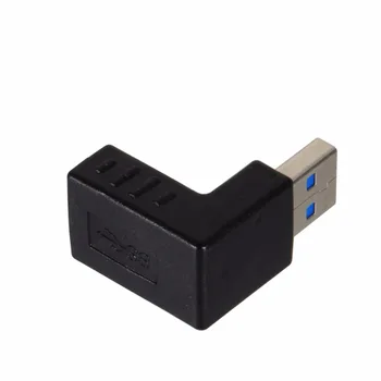 Új USB 3.0-EGY Férfi-Nő Adapter Kiterjesztését 90 Fokos Szögben Adapter Csatlakozóját a Női végpontok Felfelé GDeals-15 Kép 3