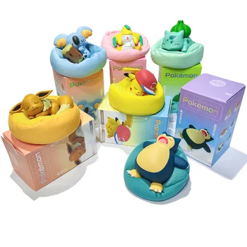Eredeti Pokemon Aludni Csillagos Álom Pikachu Eevee Komala Snorlax Anime Figurákat Plüss Alap Modell Babák Játékok Gyerek
