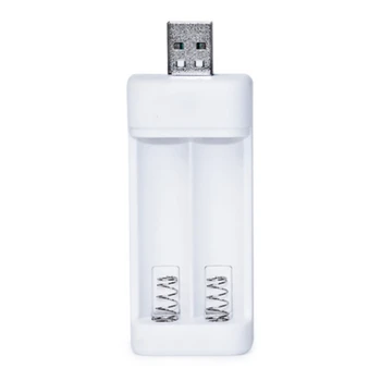 Töltő Újratölthető Akkumulátorok Töltés USB Interface Power Bank Hordozható USB AAA/AA Sejtek