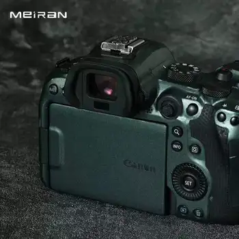 MEIRAN Alkalmas Canon EOS R6 fényképezőgép Bőr matrica DIY protection Képernyő Edzett film 3M Fólia Fényképezőgép Tartozékok Kép 1