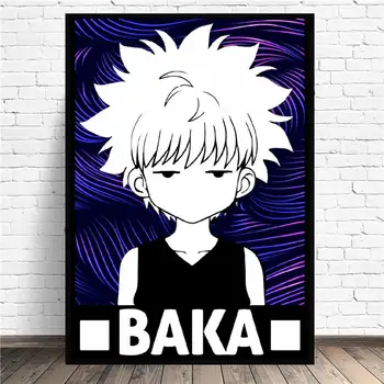 Kilua baka Anime-Art Nyomtatás, Poszter, Kép Falra Modern Minimalista Hálószoba, Nappali, Dekoráció Kép 0