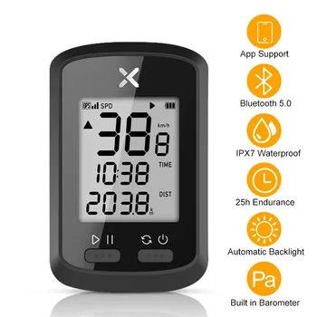 XOSS GPS Kerékpár-Számítógép G+ Vezeték nélküli Kerékpáros Sebességmérő Út MTB Vízálló Bluetooth-ANT+ Cadence Sebesség Ciklus Kerékpár Számítógép Kép 1