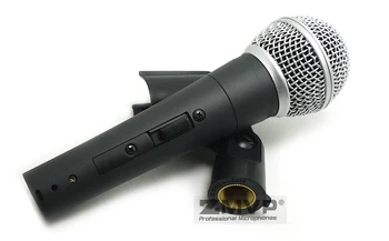 10db 58SK Vezetékes Mikrofon Professzionális Legendás 58S Dinamikus Kézi Mikrofon a Kapcsolót Az Élő Ének Stúdió Színpadon Karaoke Kép 1
