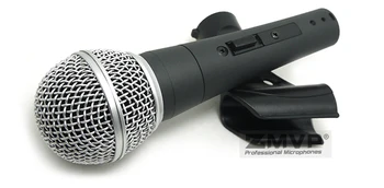 10db 58SK Vezetékes Mikrofon Professzionális Legendás 58S Dinamikus Kézi Mikrofon a Kapcsolót Az Élő Ének Stúdió Színpadon Karaoke Kép 2