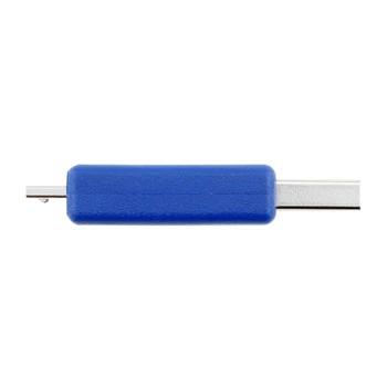 Kék Standard USB 3.0 Típusú Férfi-USB Micro B Male Csatlakozó Adapter USB3.0 Átalakító Adapter VAGYOK, hogy MicroB Kép 3