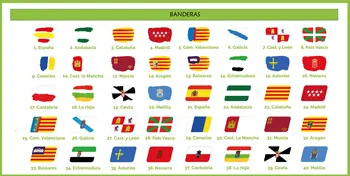 6 x zászló Spanyolország neve matrica vinil sisak BTT kerékpár testre szabható, Kép 1