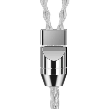 Hifi Fejhallgató-Splitter 6.8 mm, 3,4 mm-es Jack Alumínium Ötvözet Y Elosztó Csúszka DIY Audio Csatlakozó 8 Szál Headset Kábel Adapter