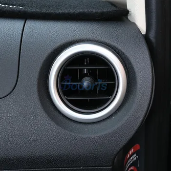 Mercedes Benz Vito W447 Műszerfal légkondícionáló HÁLÓZATI Aljzatba Szellőző Panel 2014 2015 2016 2017 Chrome Autó Stílus Tartozékok Kép 2